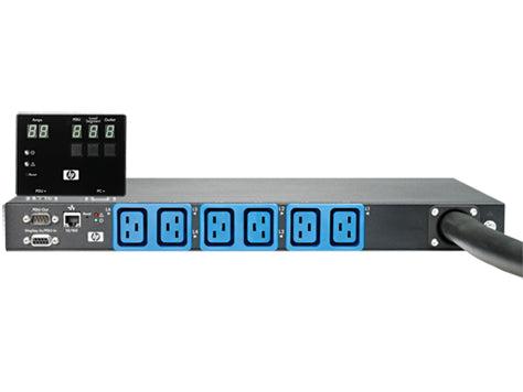 Hewlett Packard Enterprise 32A 3 Phase Intl Core Only Intelligent Modular Pdu Power Distribution Unit (Pdu) 6 Ac Outlet(S) Black, Blue