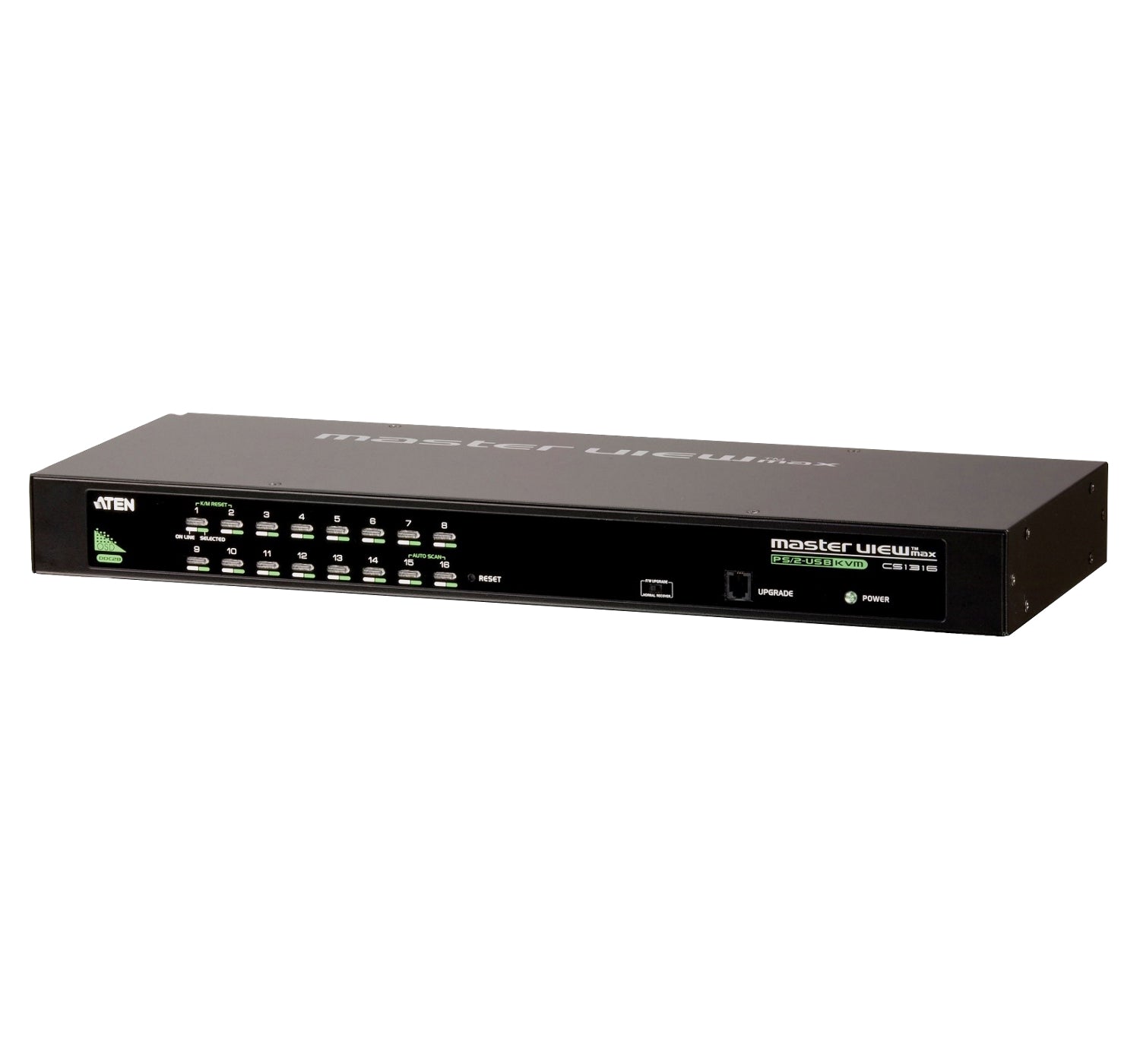 Hewlett Packard Enterprise Aten Cs1304 G2 0X1X4 Analog Kvm Switch Rack Mounting Black
