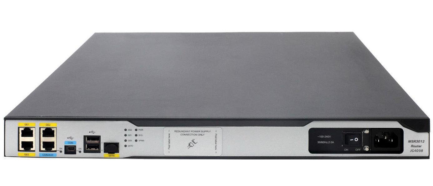 Hewlett Packard Enterprise Flexnetwork Msr3012 Wired Router Gigabit Ethernet Grey
