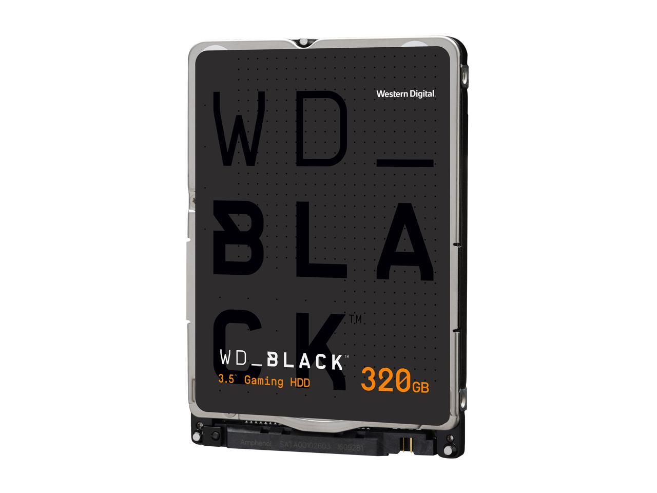 High Performance Mobile Hard Drive 320GB - WD Black 7200 RPM SATA | Western Digital WD3200LPLX