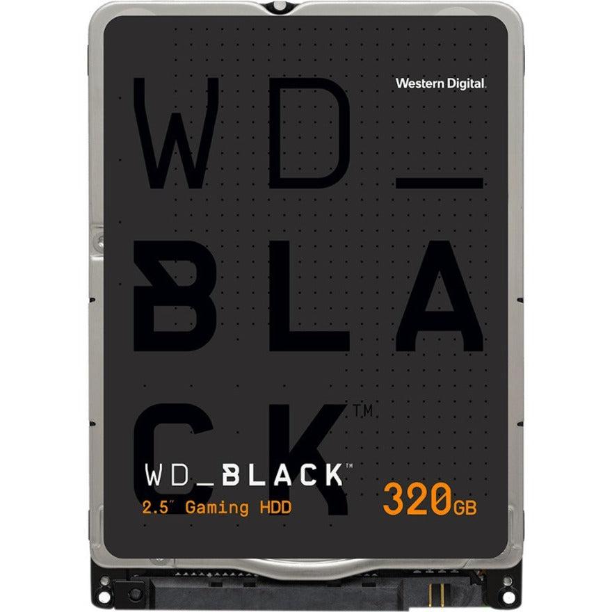 High Performance Mobile Hard Drive 320GB - WD Black 7200 RPM SATA | Western Digital WD3200LPLX