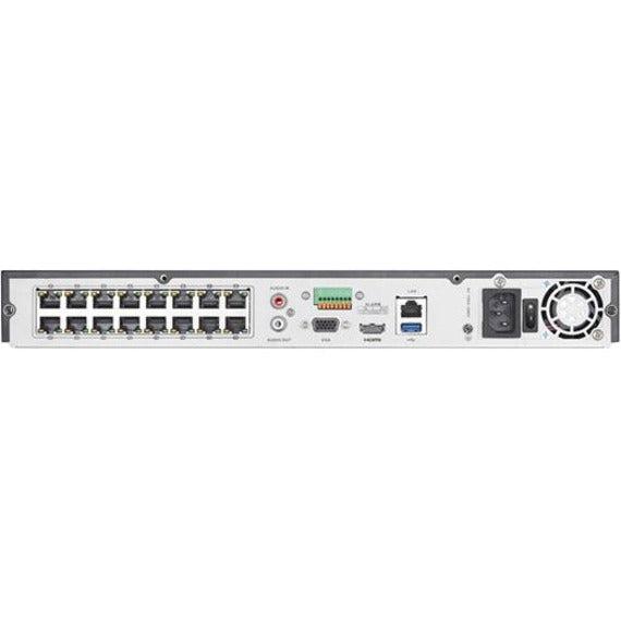 Hikvision Digital Technology Ds-7616Ni-I2/16P Network Video Recorder 1U Black, Silver