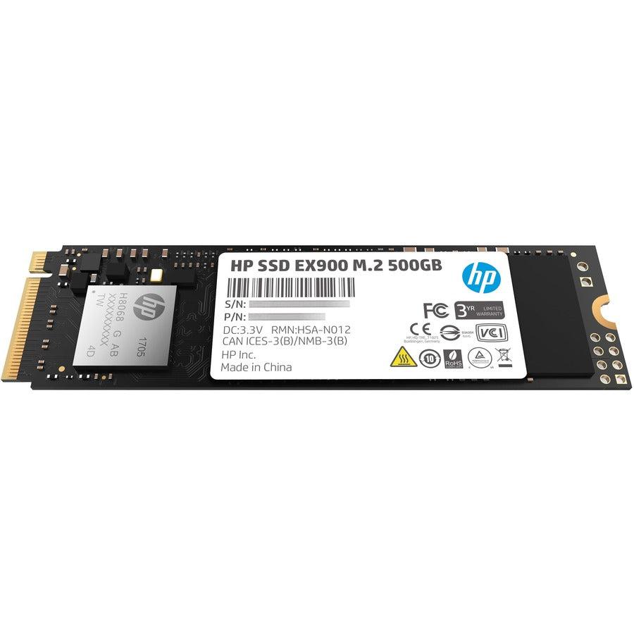 Hp Ex900 Series M.2 500Gb Pci-Express 3.0 X4 Nvme Internal Solid State Drive