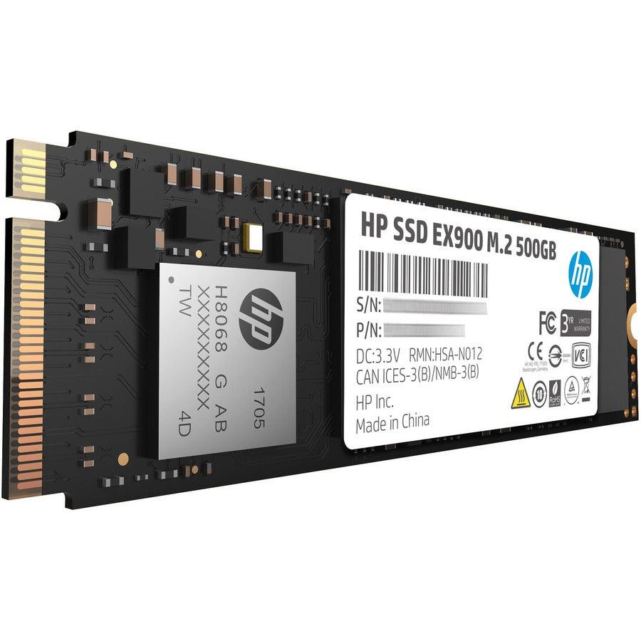 Hp Ex900 Series M.2 500Gb Pci-Express 3.0 X4 Nvme Internal Solid State Drive