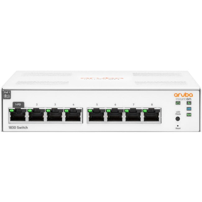 Hpe Aruba Instant On 1830 8G Switch - Switch - Smart - 8 X 10/100/1000 - Desktop 14694676