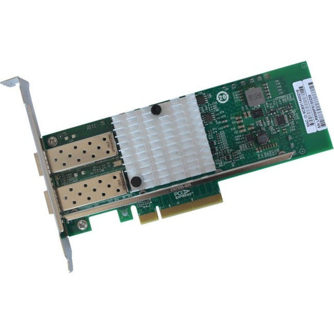 IBM Compatible 42C1800 - PCI Express x8 Network Interface Card (NIC) 2x Open SFP+ Ports Intel 82599 Chipset Based 42C1800-ENC
