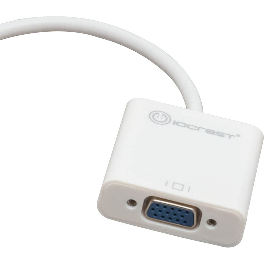 IO Crest Active HDMI to VGA Adapter with Audio Support via 3.5mm jack SY-ADA31044