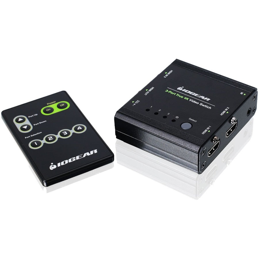 IOGEAR 3-Port True 4K Switch with HDMI Connection GHSW8431