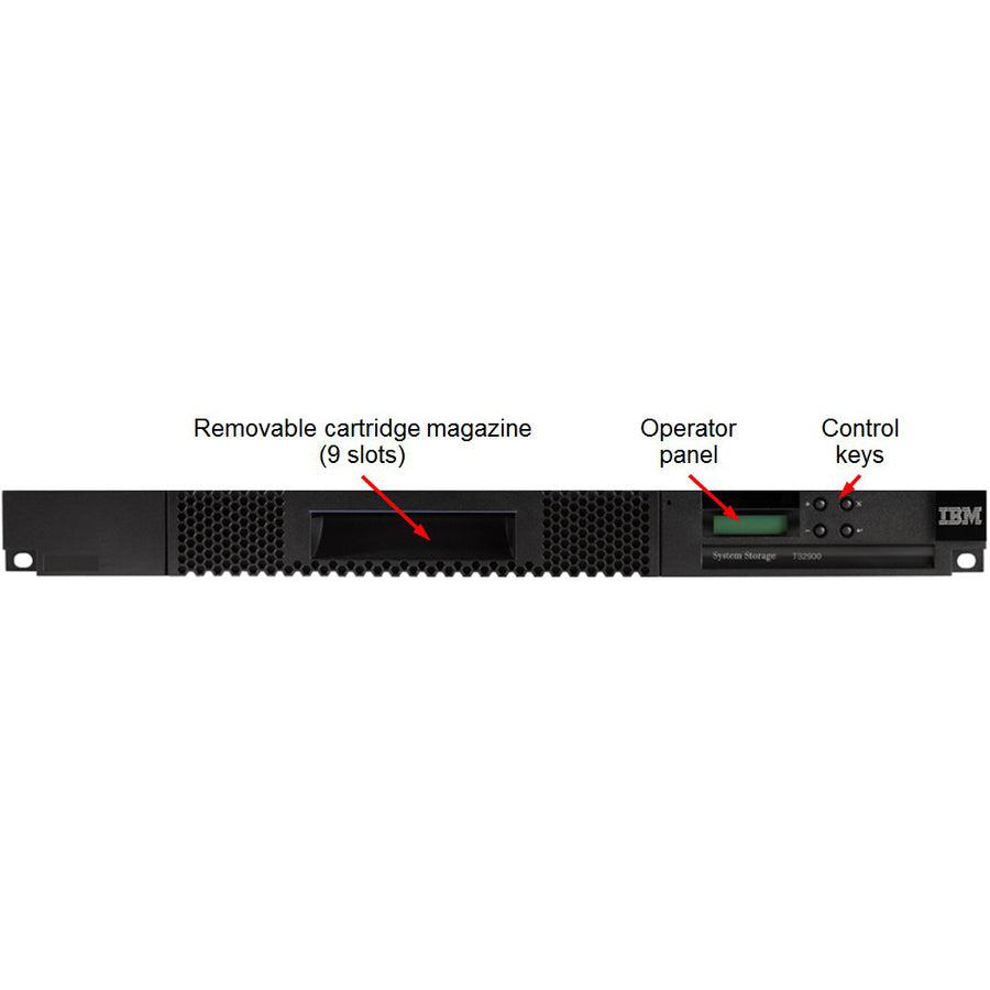 Ibm Ts2900 Tape Auto Loader/Library 12000 Gb 1U Black