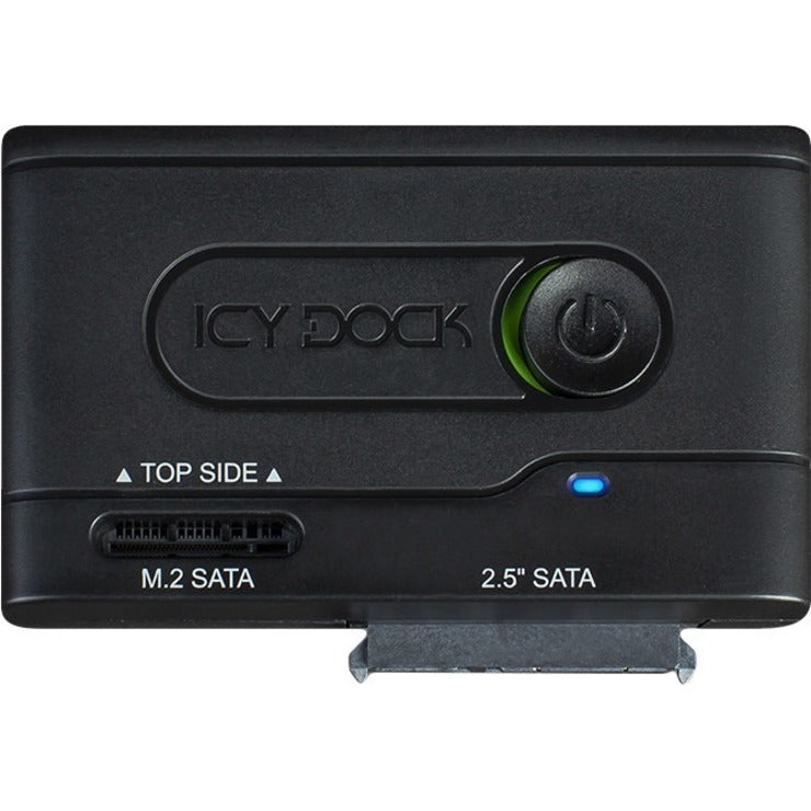Icy Dock EZ-Adapter MB031U-1SMB Drive Enclosure SATA, M.2 - USB 3.2 (Gen 1) Type C Host Interface External - Black