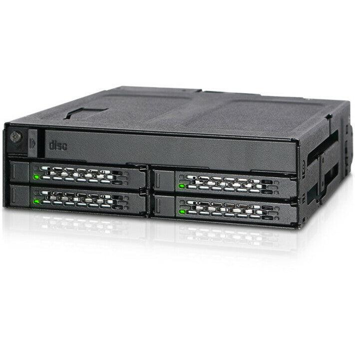 Icy Dock Tougharmor Mb604Spo-B 4X 2.5 Inch Sas & Sata Ssd/Hdd & (Ultra) Slim Odd Backplane Cage