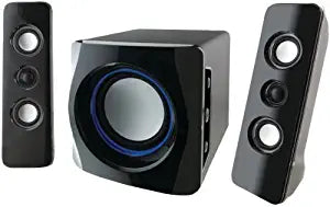 iLive IHB23B 2.1 Bluetooth Speaker System - 150 W RMS - Black, White