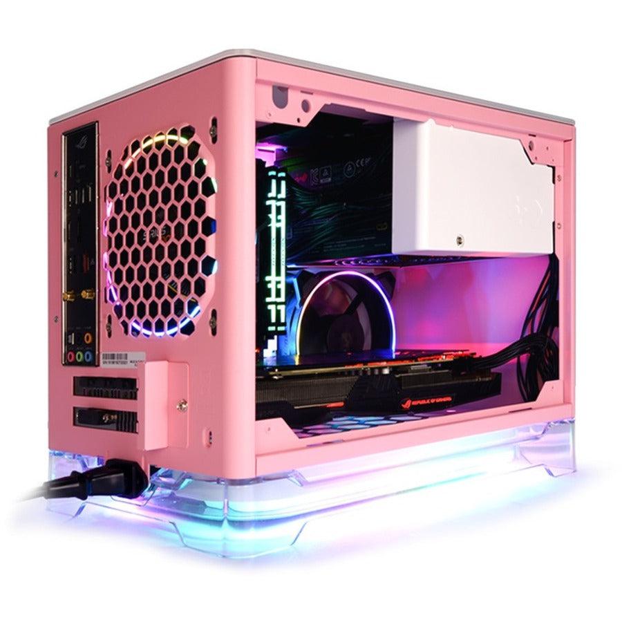 In-Win A1 Plus Pink Mini-Itx Tower With Integrated Argb Lighting - 650W Gold Power Supply