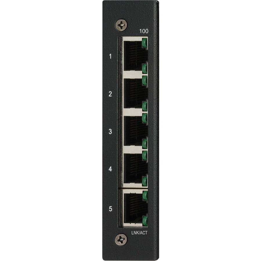 Industrial Ethernet Switch - 5 Port DIN Mountable Network Switch | Tripp Lite NFI-U05