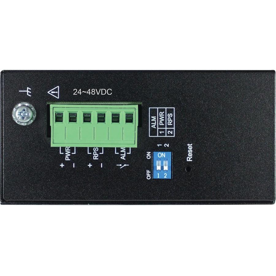 Industrial Ethernet Switch - DIN Mount Gigabit SFP Managed | Tripp Lite NGI-M08C2