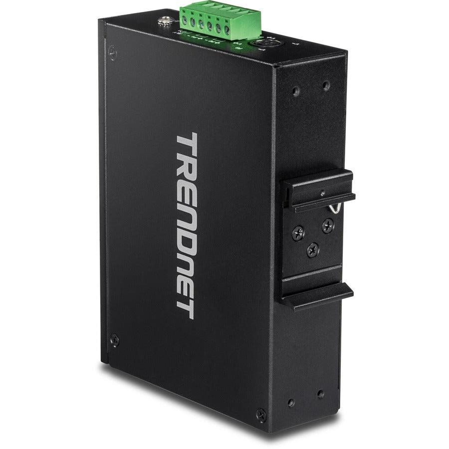Industrial PoE+ DIN-Rail Switch - 7-Port Gigabit Hardened | TRENDnet TI-PG62