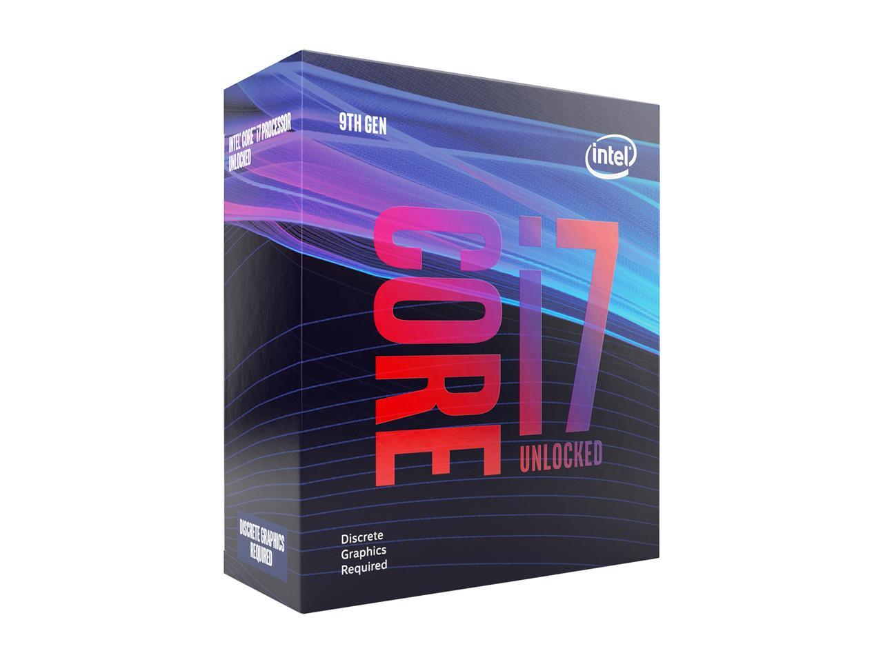 Intel Bx80684I79700Kf Core I7-9700Kf Coffee Lake Processor 3.6Ghz 8.0Gt/S 12Mb Lga 1151 Cpu, Retail