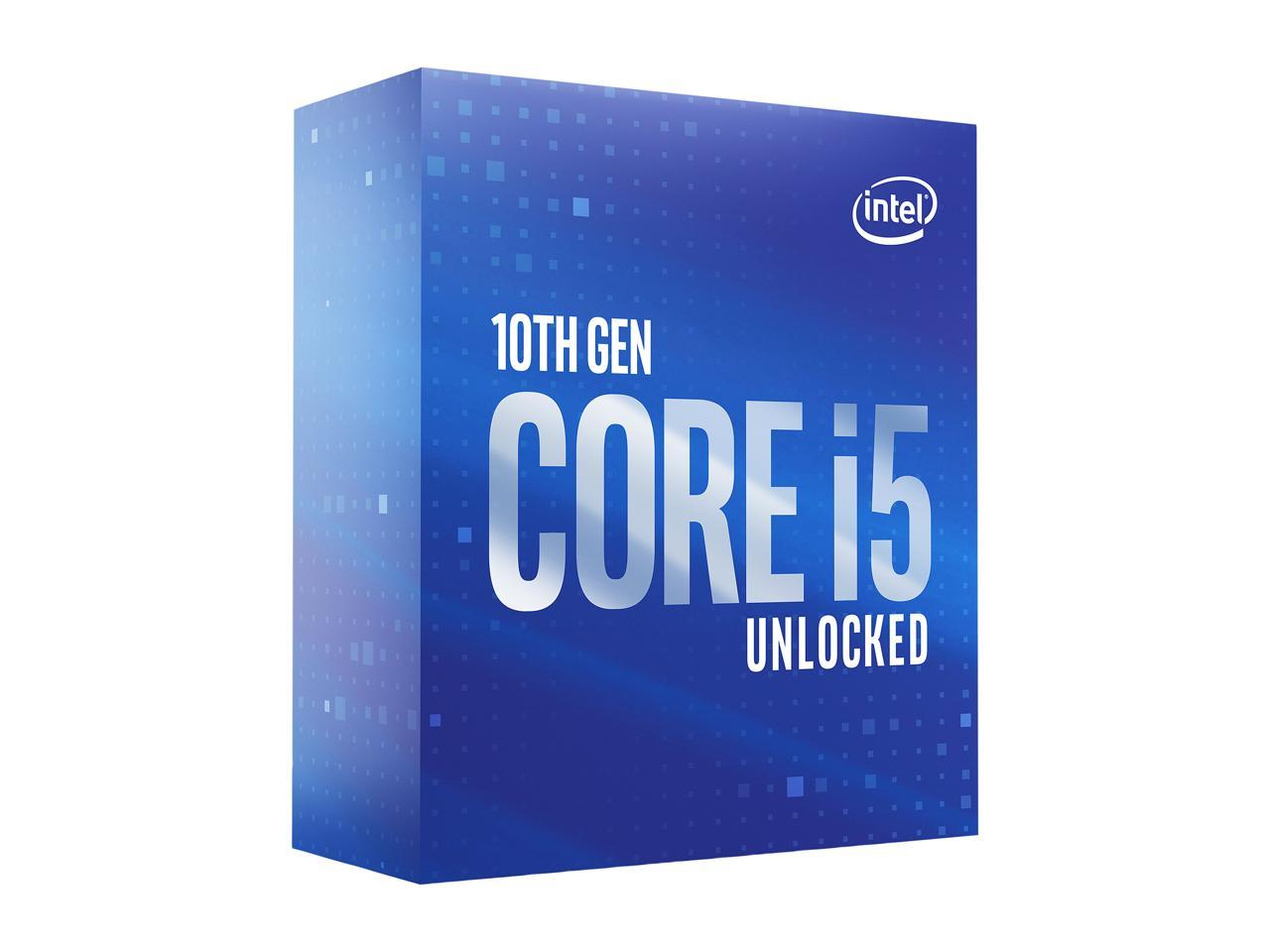 Intel Core i5 (10th Gen) i5-10600K Hexa-core (6 Core) 4.10 GHz Processor - Retail Pack BX8070110600K