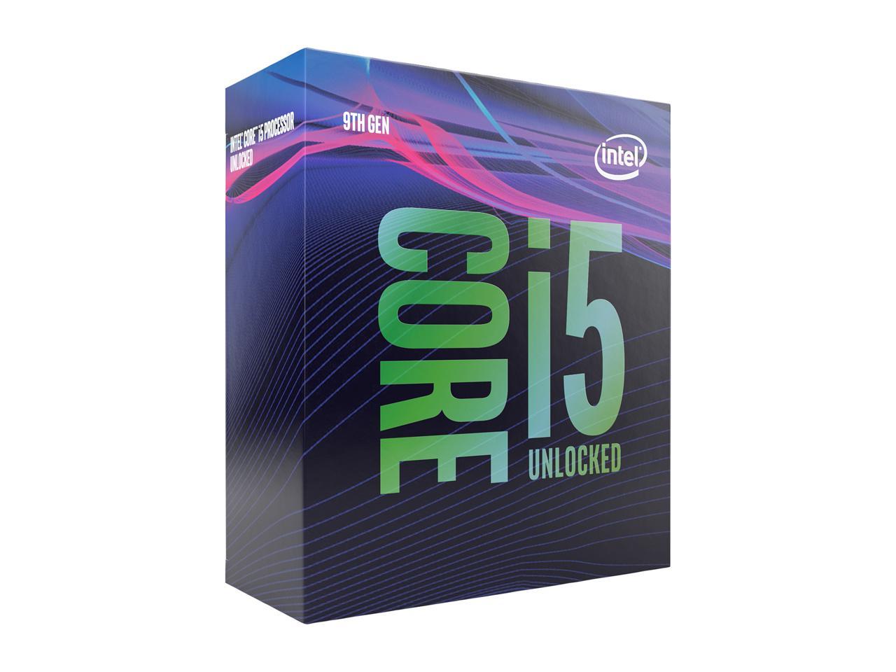 Intel Core I5-9600K Coffee Lake Processor 3.7Ghz 8.0Gt/S 9Mb Lga 1151 Cpu, Retail