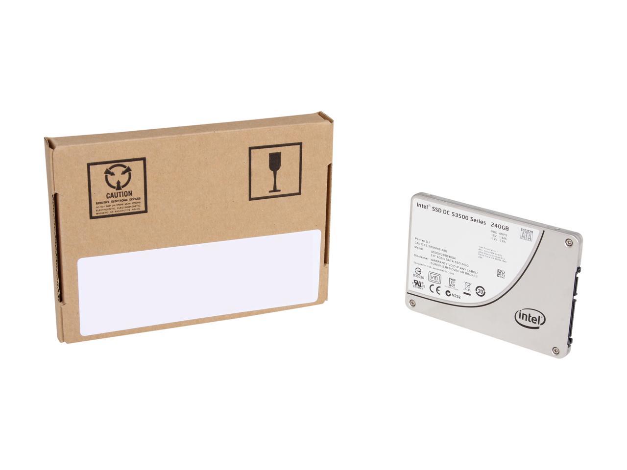 Intel Dc S3500 Ssdsc2Bb240G401 2.5" 240Gb Sata 3.0 6Gb/S Mlc Solid State Drive