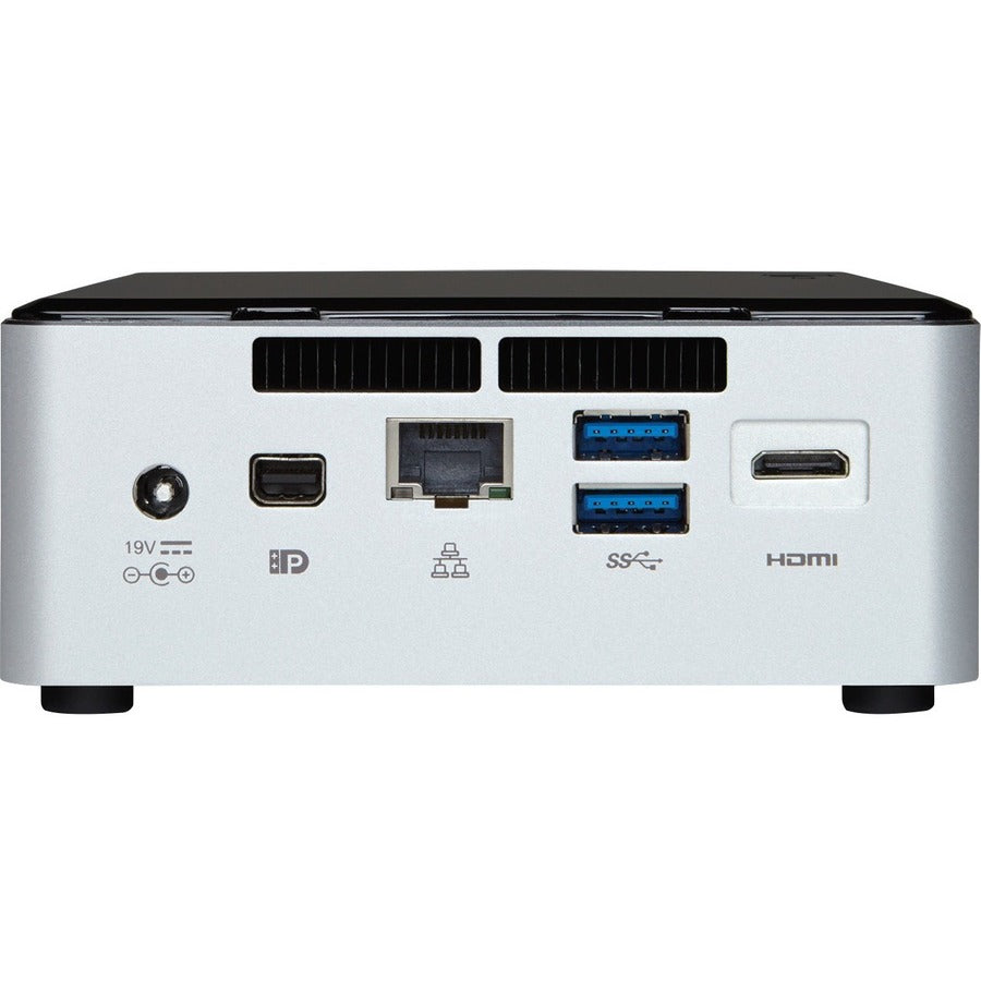 Intel NUC5CPYH Desktop Computer - Intel Celeron N3050 - Mini PC - Silver, Black BOXNUC5CPYH