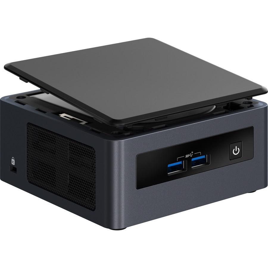 Intel Nuc Bknuc8V7Pnh Pc/Workstation Barebone 0.69L Sized Pc Black Bga 1528 I7-8665U 1.9 Ghz