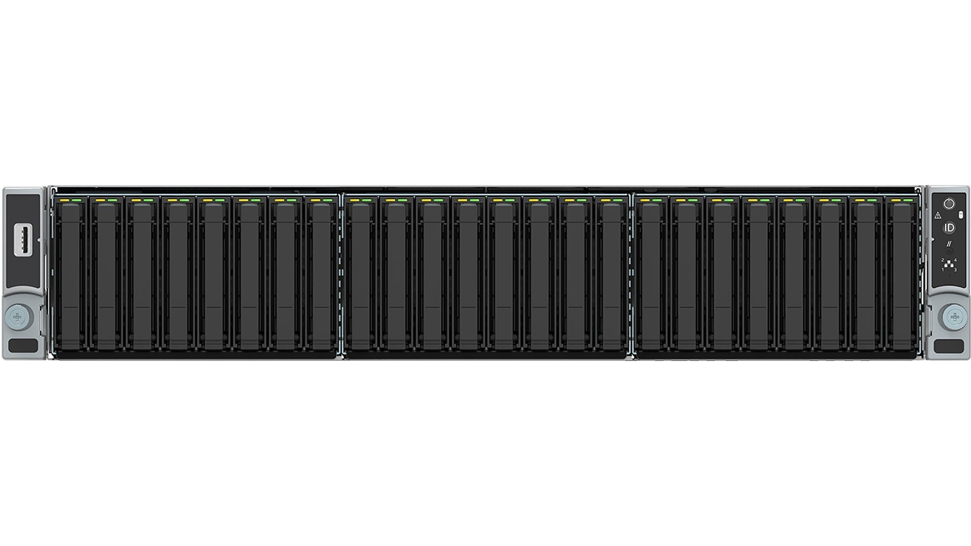 Intel R2224Wftzsr Server Barebone Intel® C624 Lga 3647 (Socket P) Rack (2U) Black, Silver