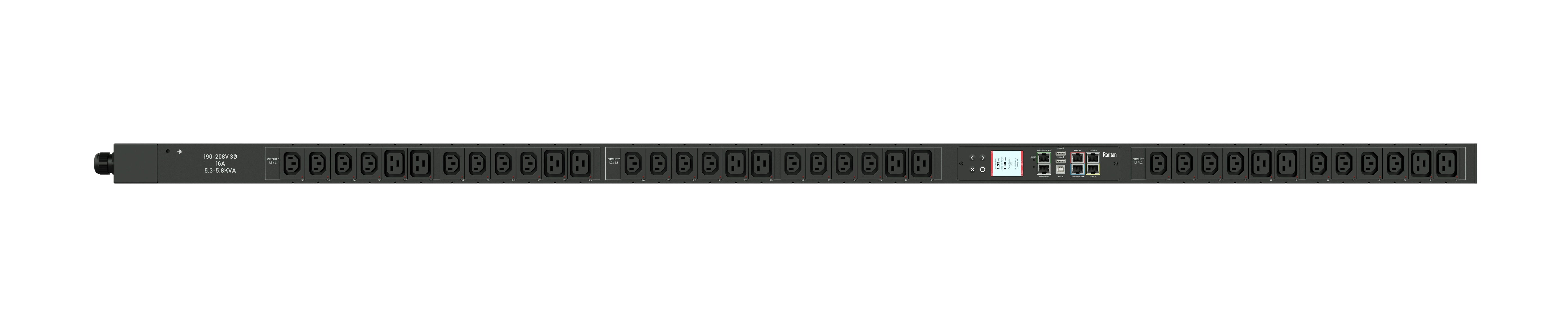 Intelligent Power Distribution Unit - Raritan PX3-4735V Rack PDU | TeciSoft