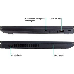 Joy Systems - Ingram Certified Pre-Owned Latitude E5470 14 Notebook - HD - Intel Core i5 6th Gen i5-6300U - 8 GB - 256 GB SSD - Silver" IM5-0496-RF