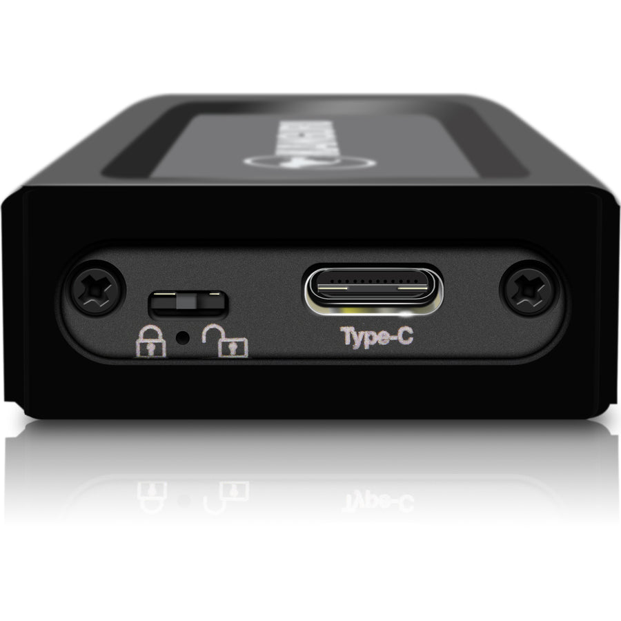 Kanguru UltraLock&trade; USB-C M.2 NVMe SSD, SuperSpeed+ USB 3.1 Gen 2, 2T U3-NVMWP-2T