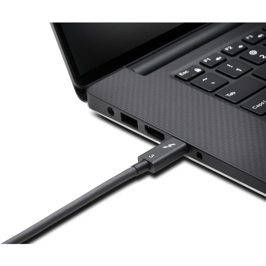 Kensington 0.7M (2.3Ft) Thunderbolt 3 Cable – 40Gbps – 100W Pd – Certified Tb3 – Usb-C Compatible