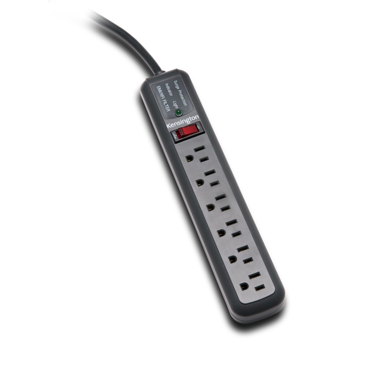 Kensington K38215Na Surge Protector Black 6 Ac Outlet(S) 4.5 M