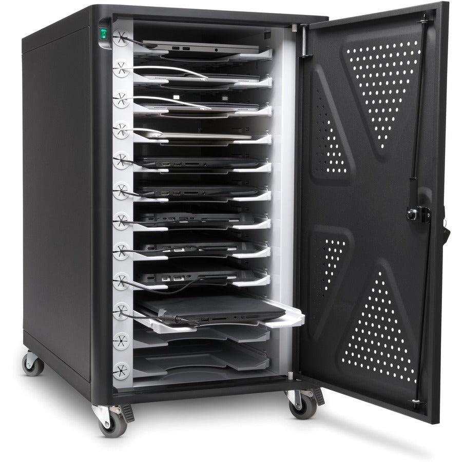 Kensington K64415Na Portable Device Management Cart/Cabinet Portable Device Management Cabinet Black