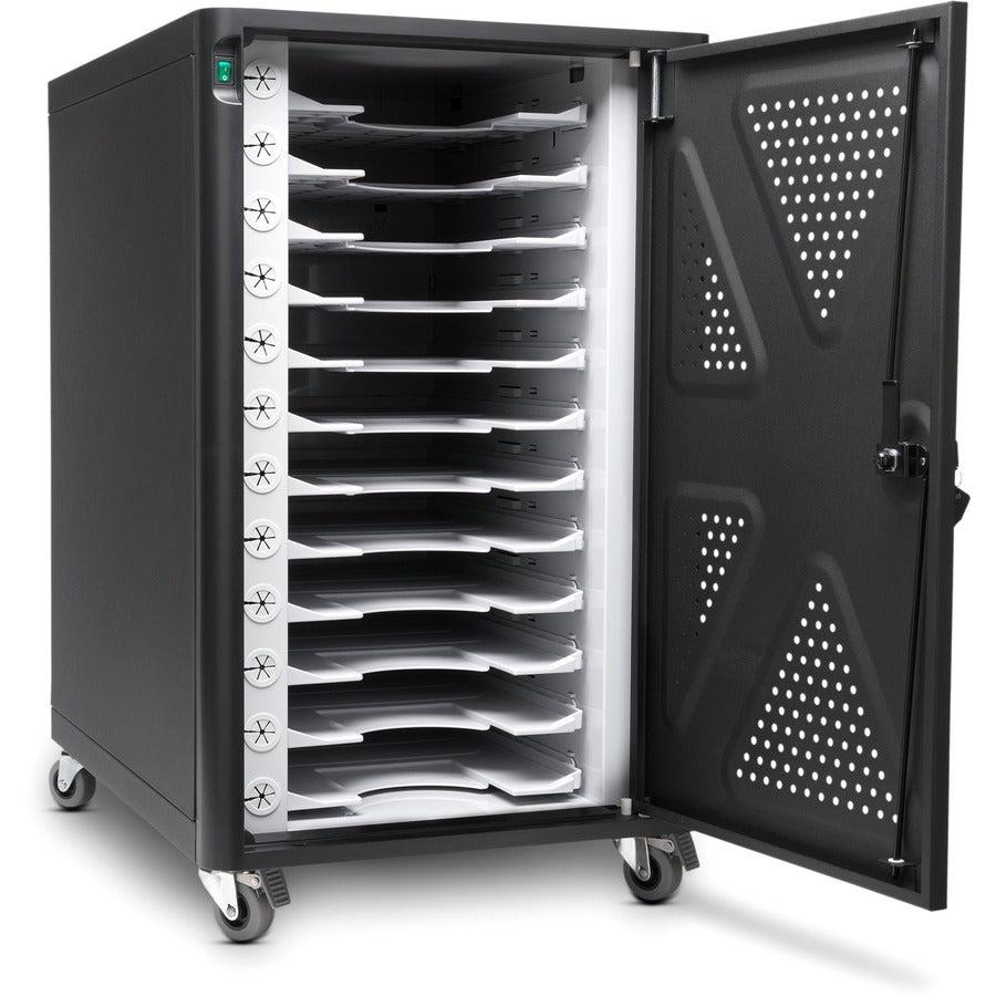 Kensington K64415Na Portable Device Management Cart/Cabinet Portable Device Management Cabinet Black