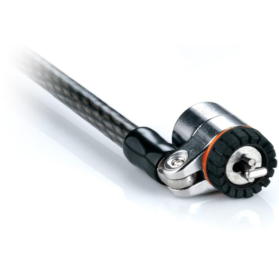 Kensington K67723Us Microsaver Keyed Ultra Laptop Lock (Black/Silver)