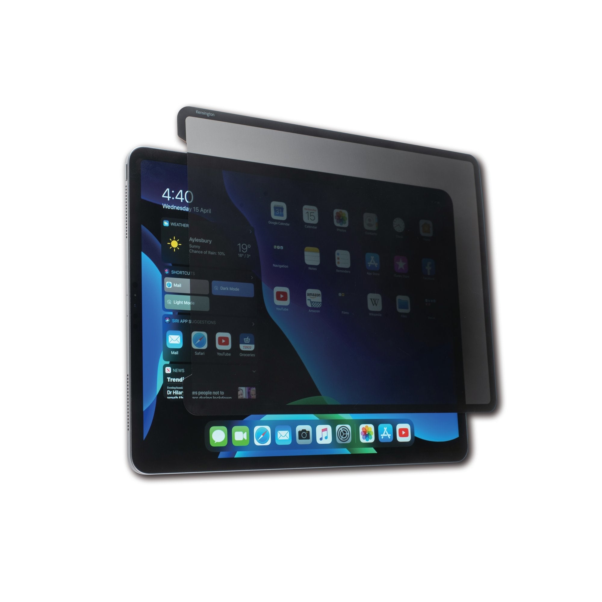 Kensington Sa129 Privacy Screen Filter For Ipad Pro 12.9”