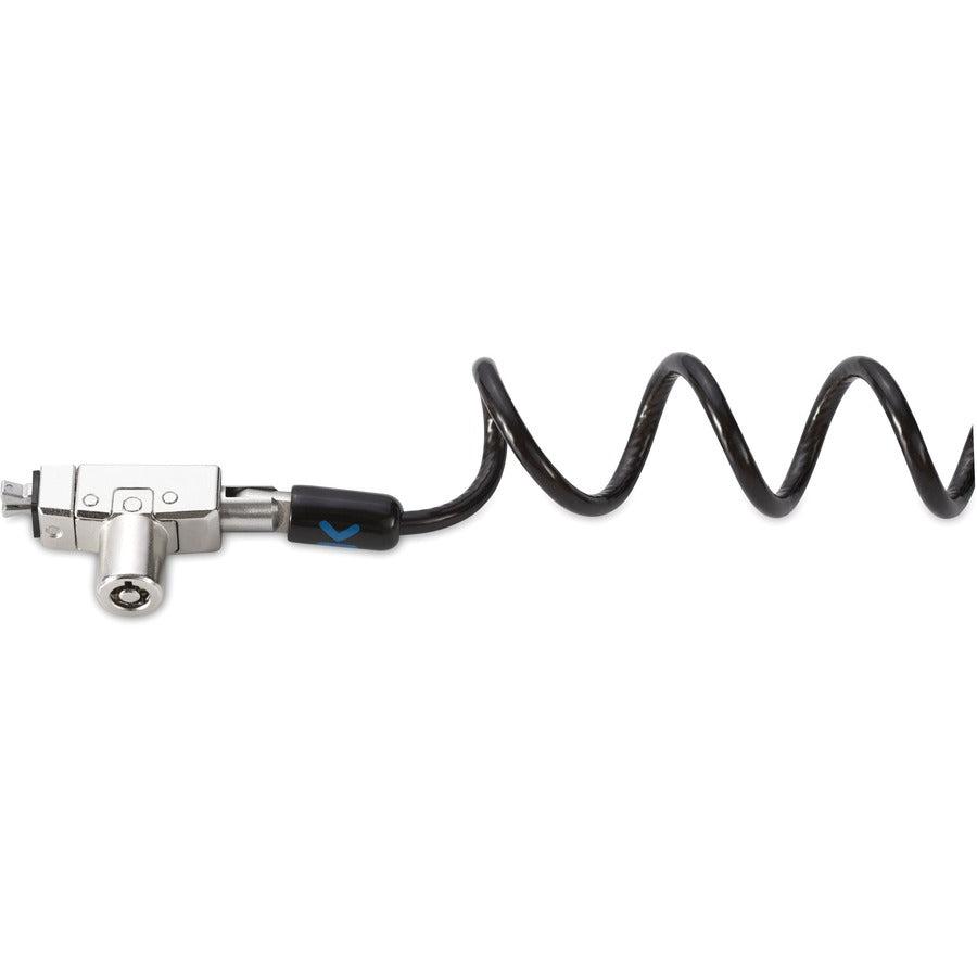 Kensington Slim N17 2.0 Portable Keyed Laptop Lock For Wedge-Shaped Slots