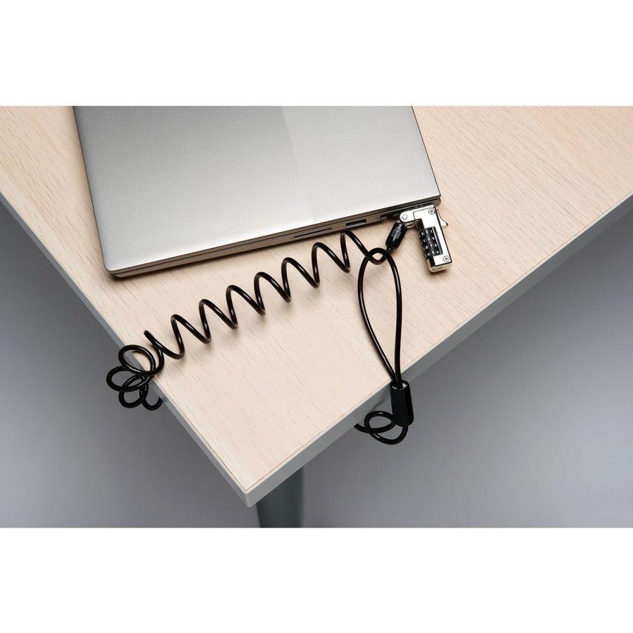 Kensington Slim Portable Combination Lock For Standard Slot