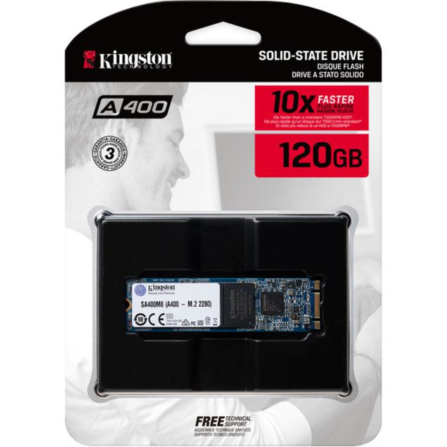 Kingston A400 120Gb M.2 2280 Sata3 Solid State Drive (3D Nand)