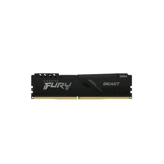 Kingston Fury Beast Black Kf432C16Bb/16 Ddr4-3200 16Gb/2Gx64 Cl16 Memory