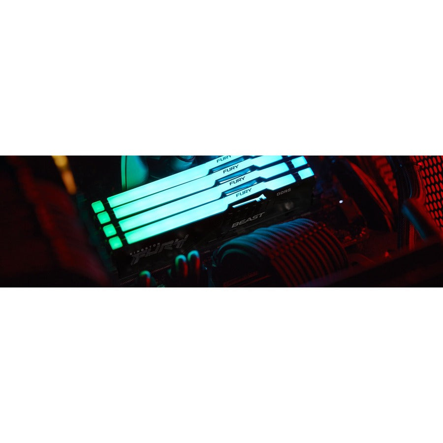 Kingston FURY Beast 16GB (2 x 8GB) DDR5 SDRAM Memory Kit KF556C40BBAK2-16