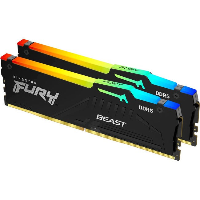 Kingston FURY Beast 64GB (2 x 32GB) DDR5 SDRAM Memory Kit KF552C40BBAK2-64