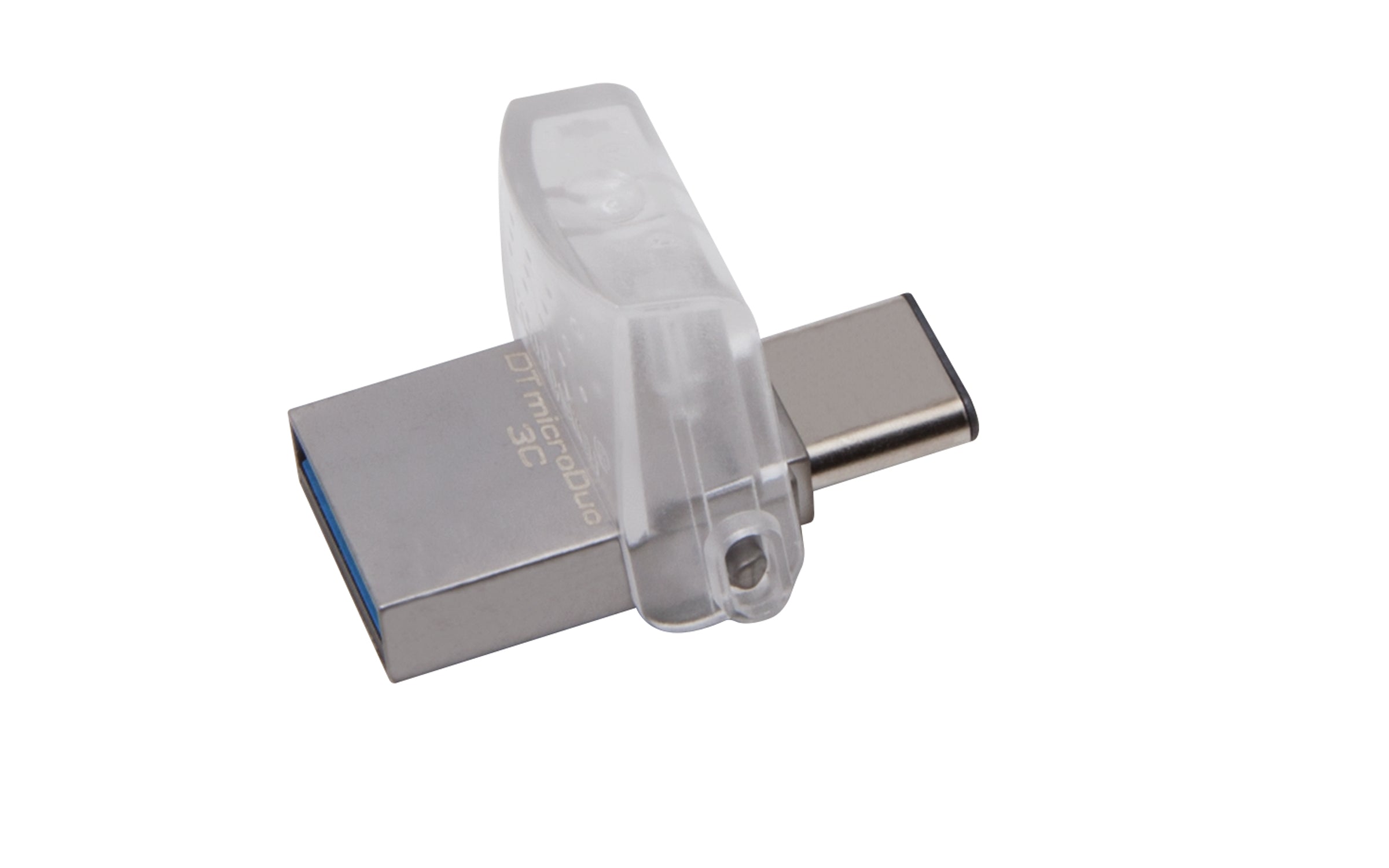 Kingston Technology Datatraveler Microduo 3C 128Gb Usb Flash Drive Usb Type-A / Usb Type-C 3.2 Gen 1 (3.1 Gen 1) Silver