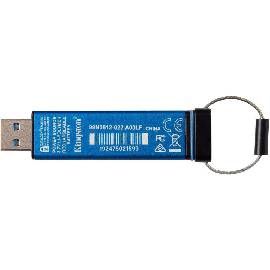 Kingston Technology Datatraveler 2000 Usb Flash Drive 128 Gb Usb Type-A 3.2 Gen 2 (3.1 Gen 2) Blue