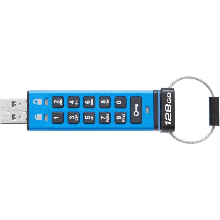 Kingston Technology Datatraveler 2000 Usb Flash Drive 128 Gb Usb Type-A 3.2 Gen 2 (3.1 Gen 2) Blue