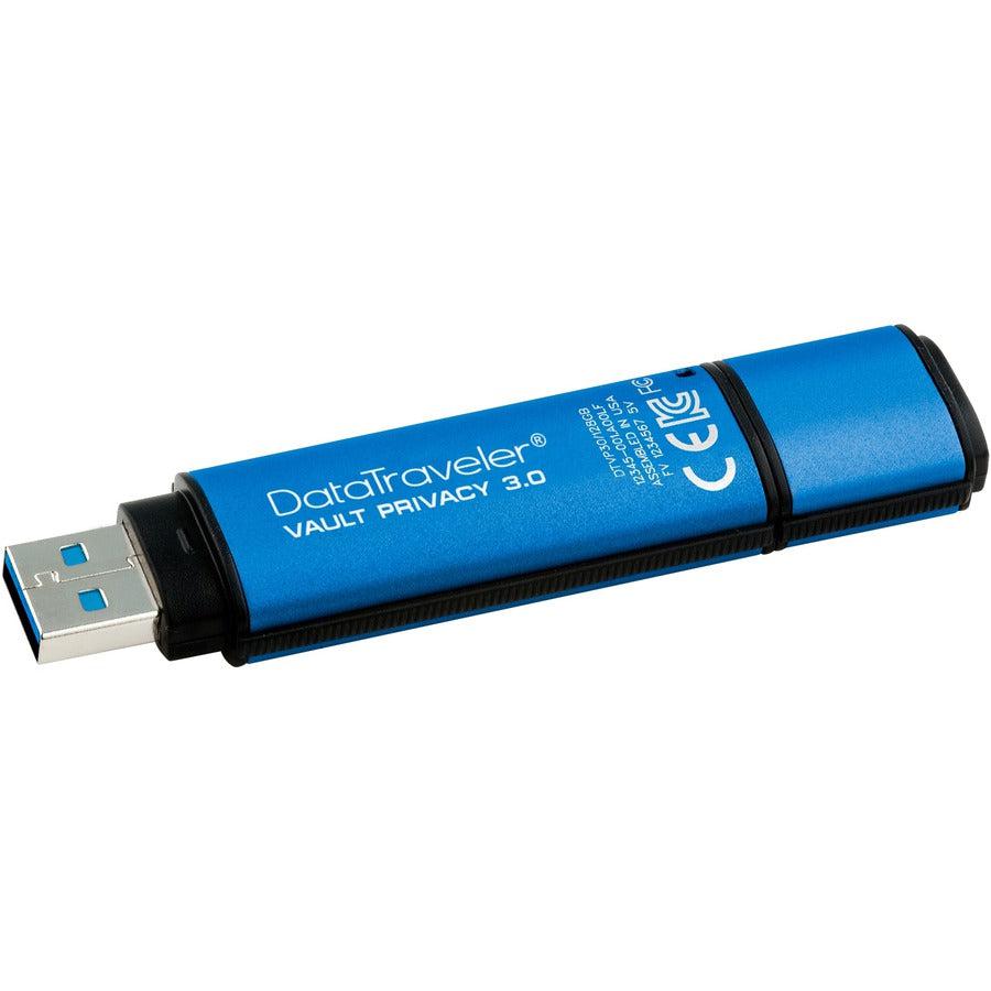 Kingston Technology Datatraveler Vp30 Usb Flash Drive 128 Gb Usb Type-A 3.2 Gen 2 (3.1 Gen 2) Blue