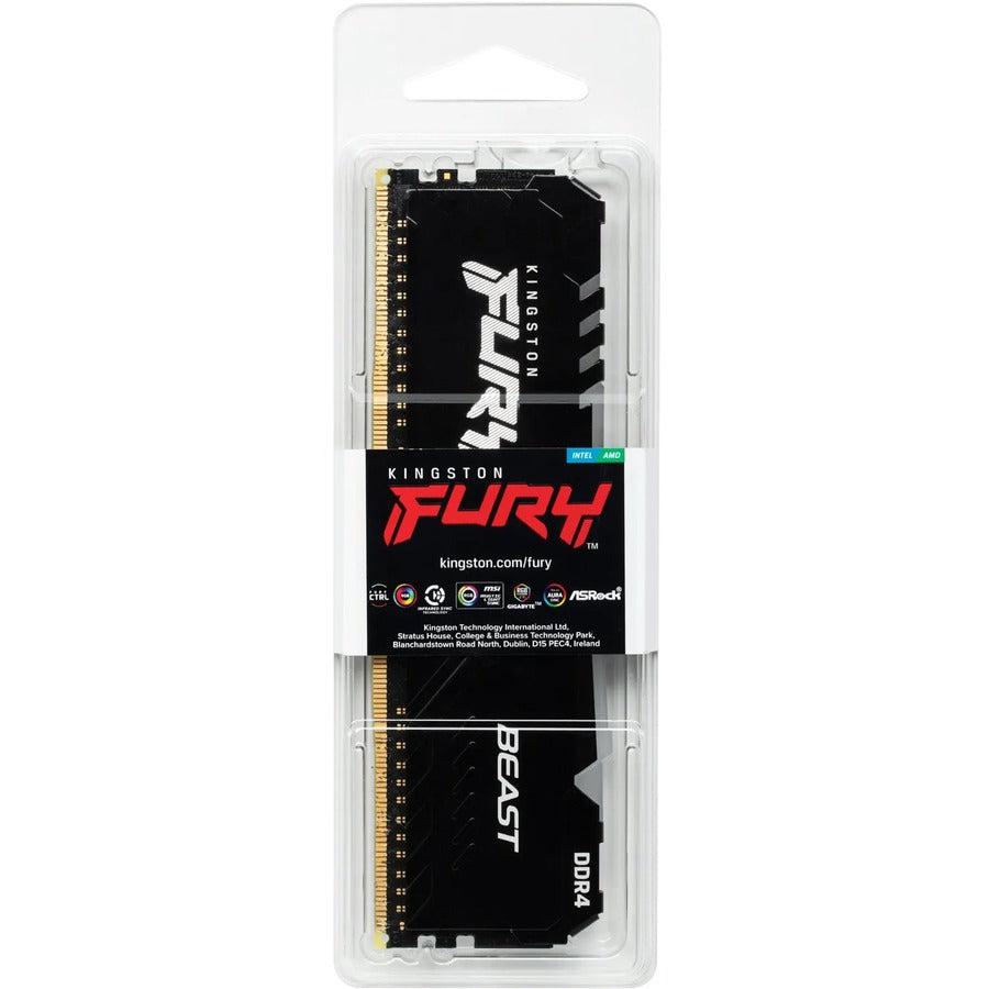 Kingston Technology Fury Beast Rgb Memory Module 16 Gb 1 X 16 Gb Ddr4 2666 Mhz