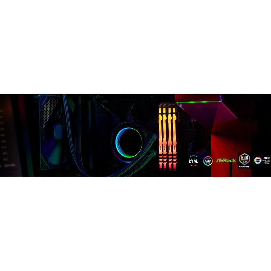 Kingston Technology Fury Beast Rgb Memory Module 32 Gb 4 X 8 Gb Ddr4 3200 Mhz
