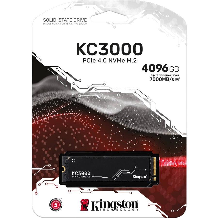 Kingston Technology Kc3000 M.2 4096 Gb Pci Express 4.0 3D Tlc Nvme