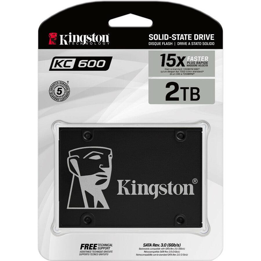 Kingston Technology Kc600 2.5" 2048 Gb Serial Ata Iii 3D Tlc Skc600B/2048G